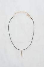 Load image into Gallery viewer, Choker with Gold Pendant